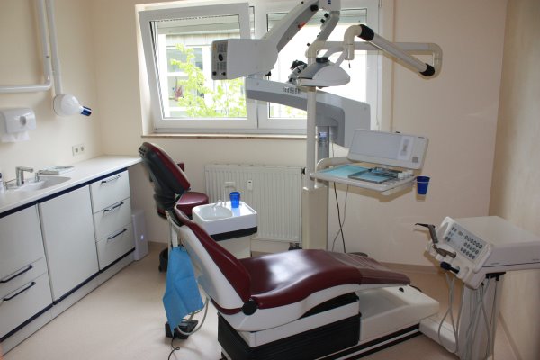 unser neu eingerichteter Behandlungsraum nach der renovierung